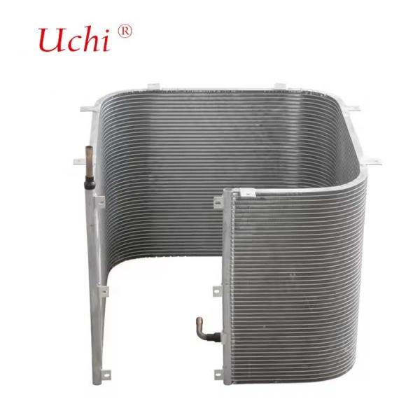 Energy Saving Serpentine Transverse Fin Microchannel Heat Exchanger Microchannel