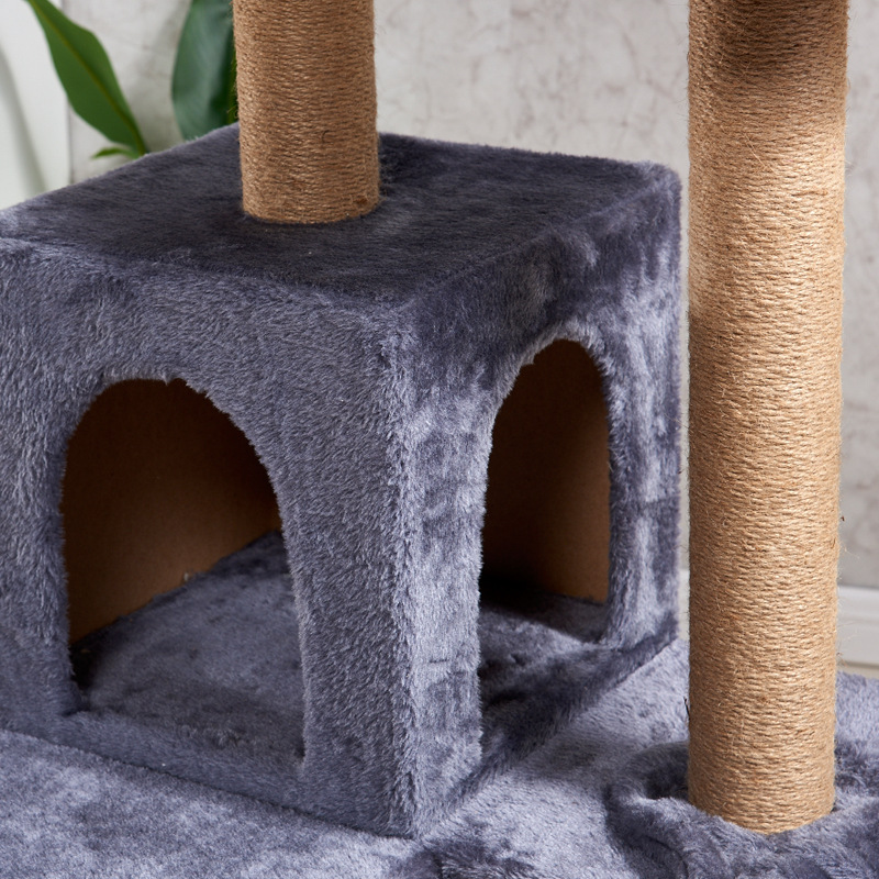 Big Cat Tree Scratch Post Original Design Faux Fur Rope with ParticleboardLogo Customized Logo