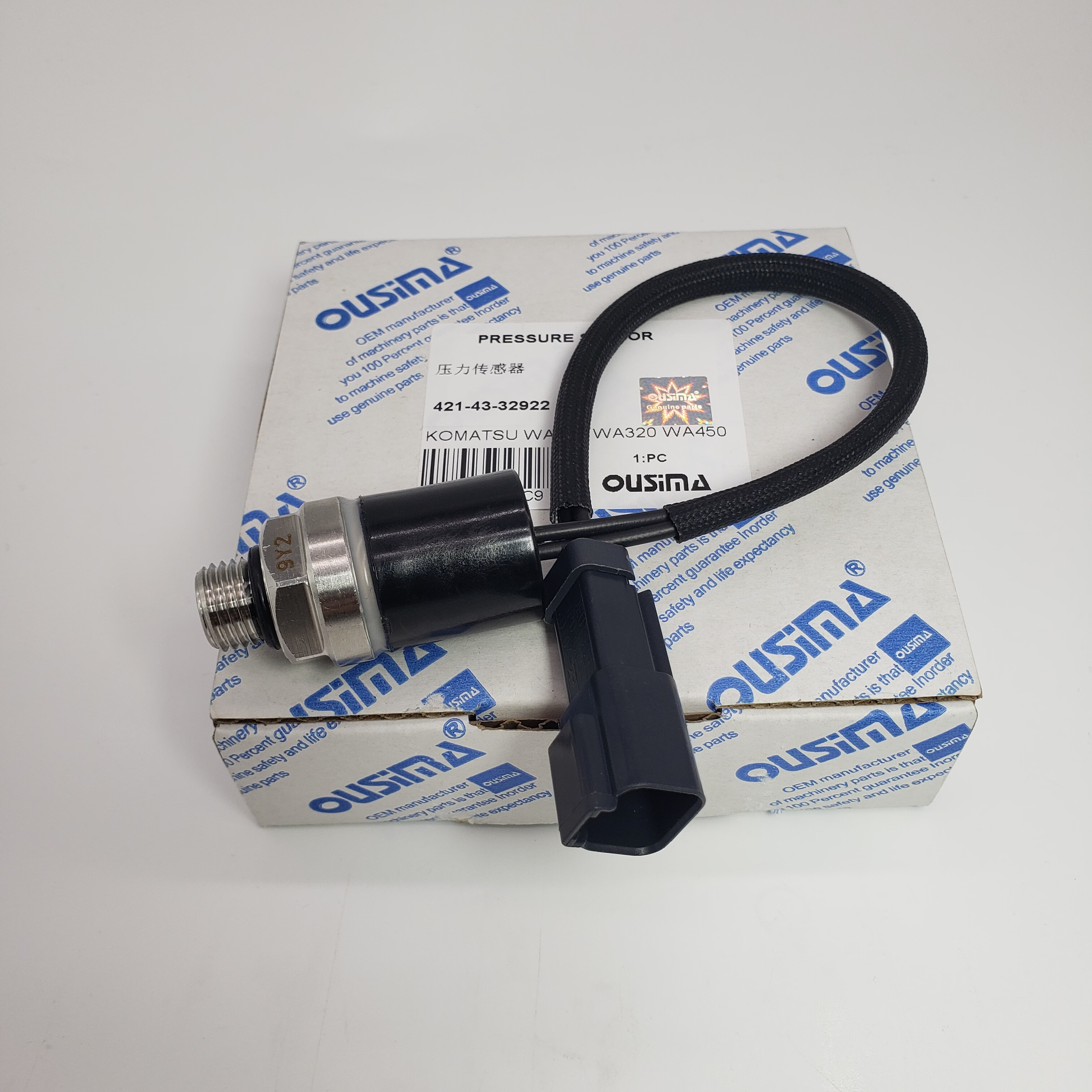 421-43-32922 4214332922 Pressure Sensor For KOMATSU WA320 WA480 WD600