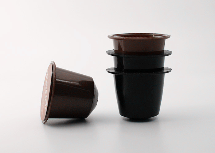 Multi - Color Empty Coffee Machine Refillable Capsules For Instant Ground Coffee Packing