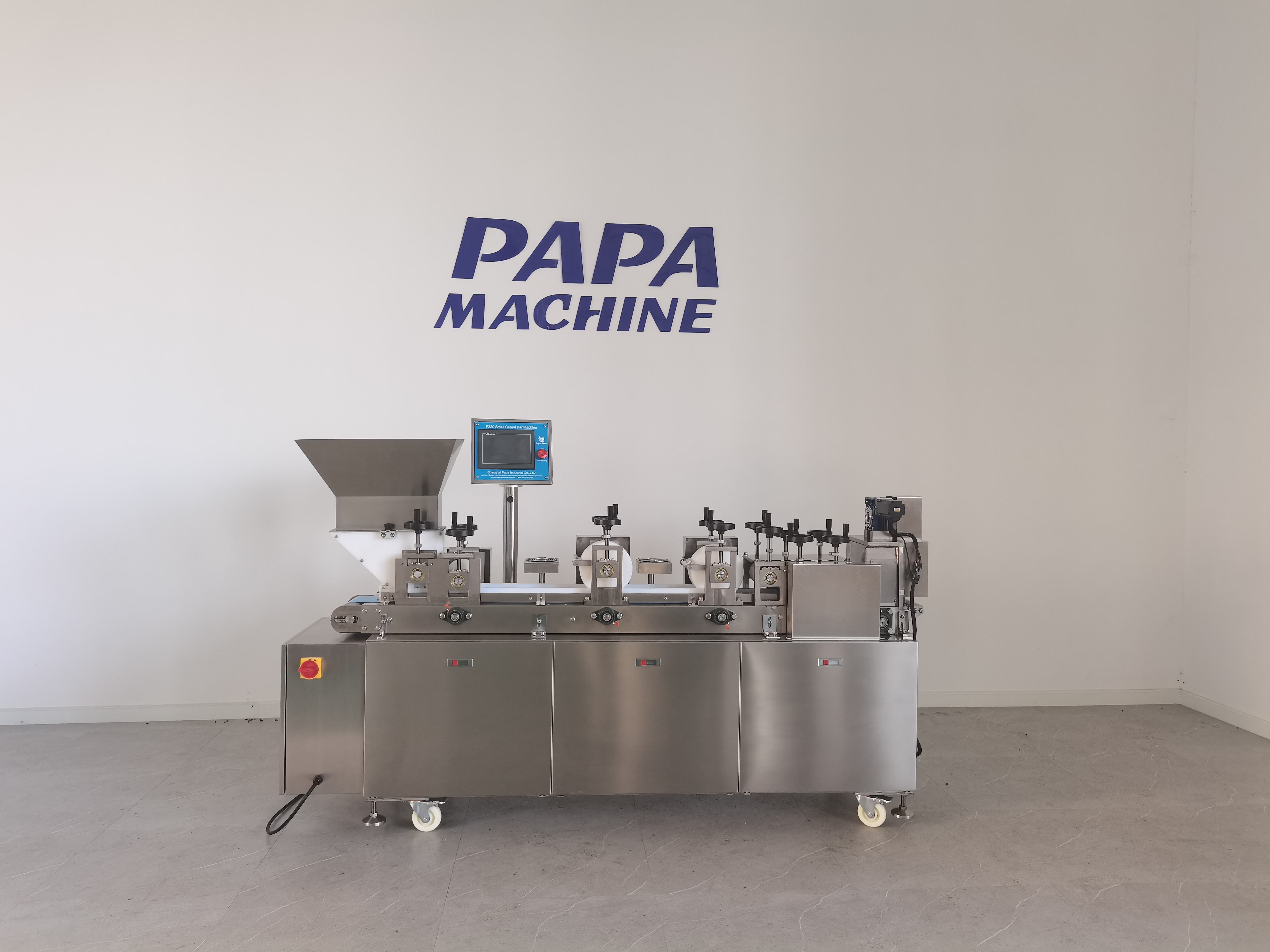 Papa small P320 muesli cereal bar production line