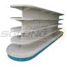 Buy cheap Half Round Supermarket / Convenience Store Display Racks Indoor Outdoor from wholesalers