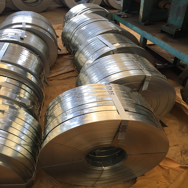 Metal Raw Materials Dx51d Hot Dipped Galvanized Steel Strip Coils with Z121-Z180 Coating and BIS Certificate