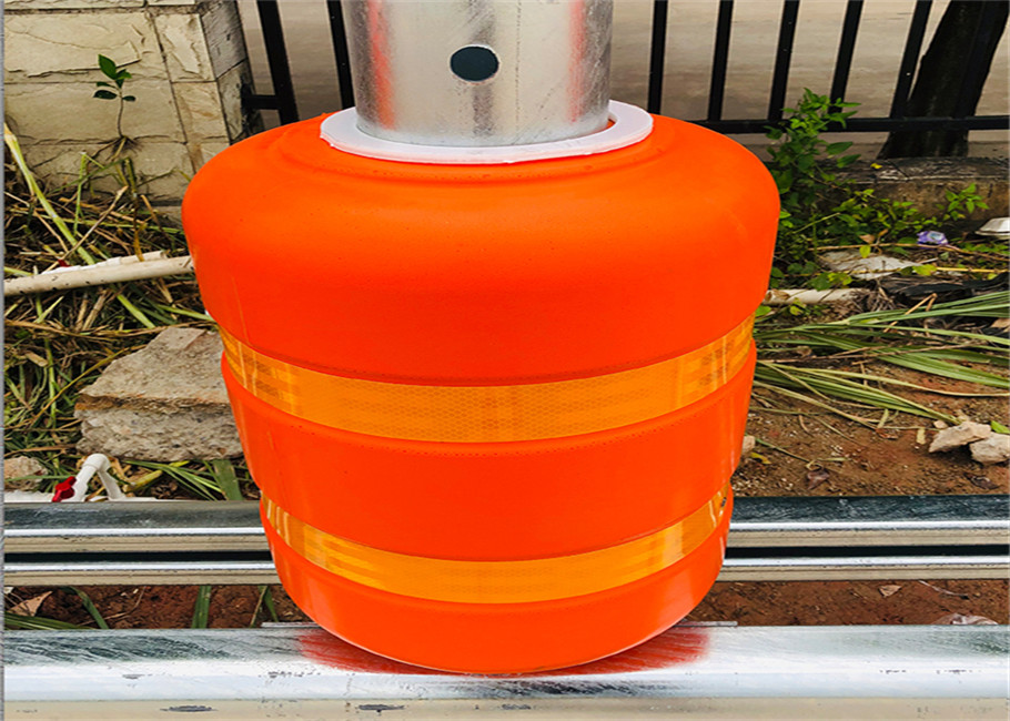 Metal Beam Rolling Guardrail Barrier Ethylene Vinyl Acetate Copolymer Material