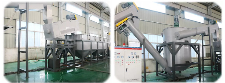 300KW Plastic Recycling Washing Line 380V 50HZ PP PE Film 5000kg/H