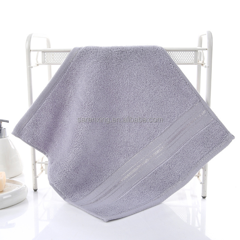 Hotel Bathroom Quick Drying Towel Custom Logo Mini Cotton Hand Towels for Luxury Bath