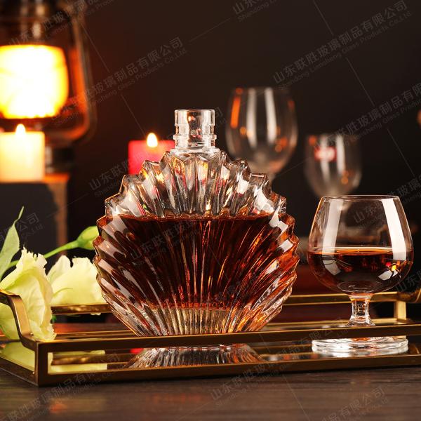 Beverage Industrial 700ml Glass Bottle 1L 5L Bottle for Vodka Tequila Rum Liquor