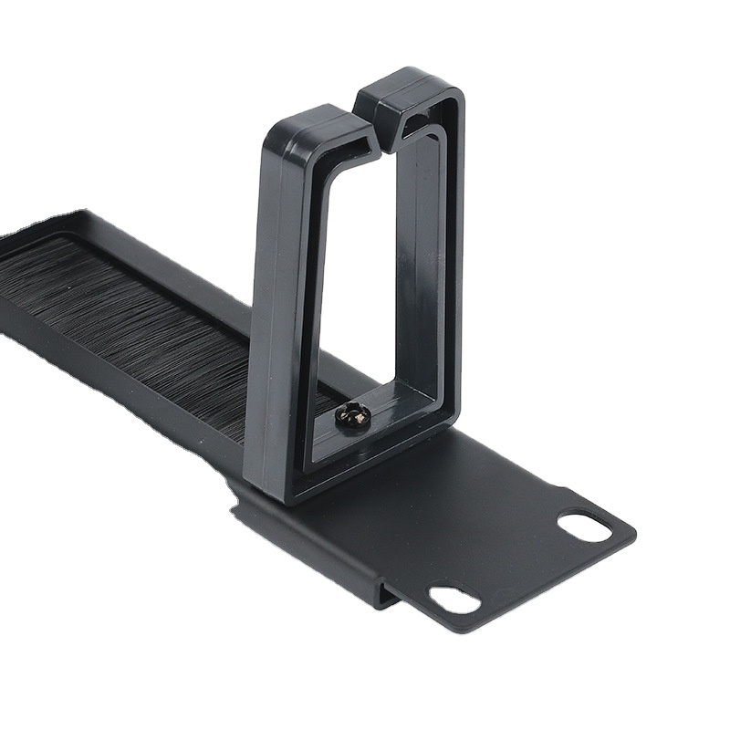 Customizable 4 Ports Cable Management for Structure Cabling System in 19 Inch Length