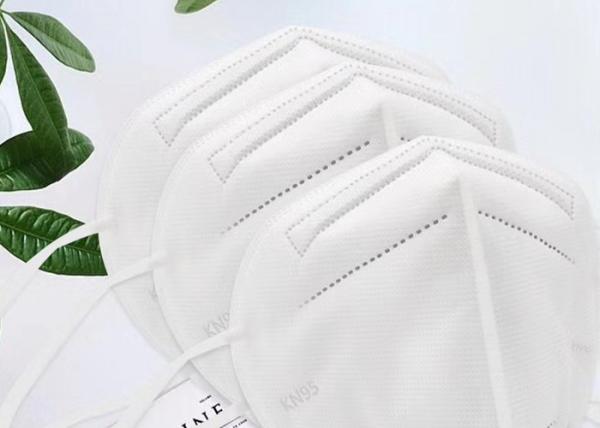 KN95 Face Mask Filter Non-Woven Facial Respirator Disposable 4Ply FFP2 KN95