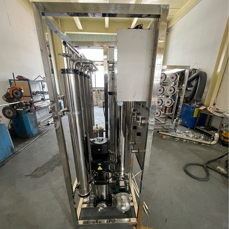 Stainless Steel/FRP Vessel 500LPH Commercial Alkaline Water Machine for Pure Water