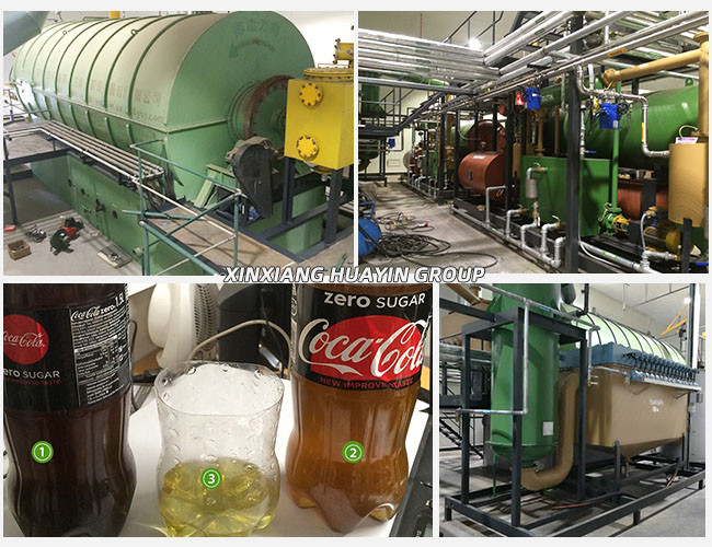 Eco Friendly Pyrolysis Oil Plant Batch Type Machine To Convert Plastic To Fuel Gas