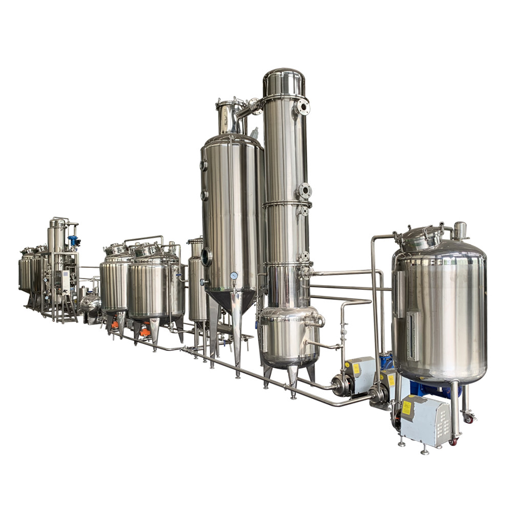 2000Lbs CBD Oil Extraction Equipment Low Temperature Ethanol Production