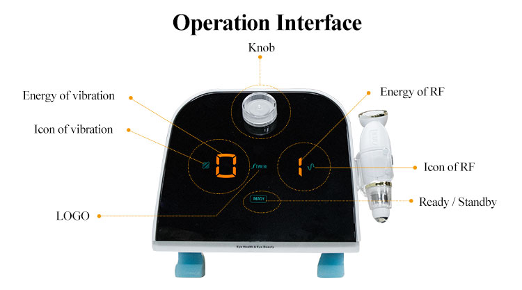 Eye Care Equipment Relieving Eye Fatigue Dark Circle Eye Bags Removal Machine