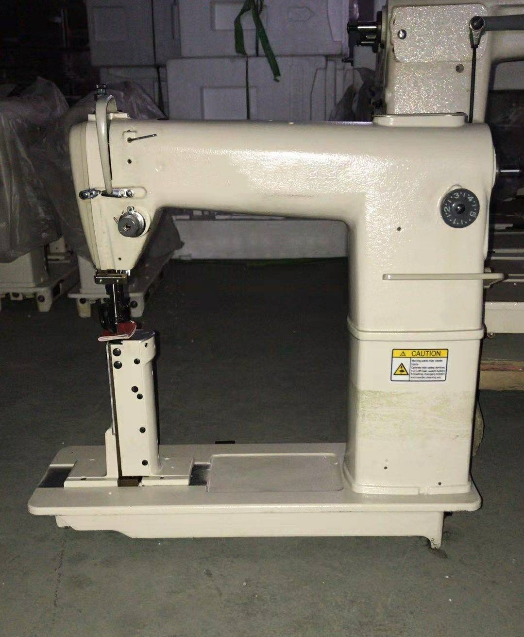 High Head Electric Shoe Sewing Machine Single Needle Post Bed Sewing Machine