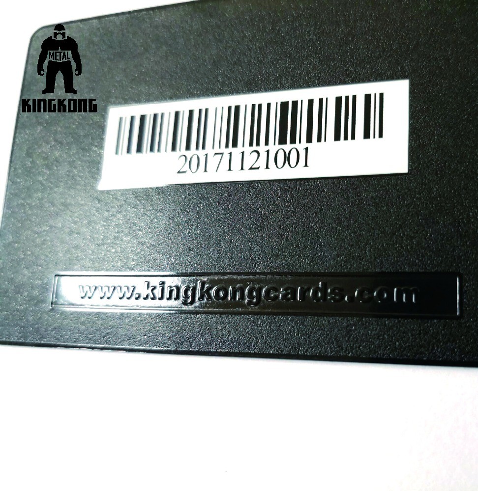 Creative Lasered Metallic Embossed Business Cards Frosted Finished Gold Silver Color