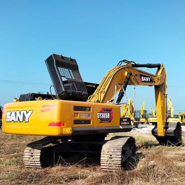 Used Excavator SANY SY305H Large Crawl Excavator 1.65m³ Bucket Capacity