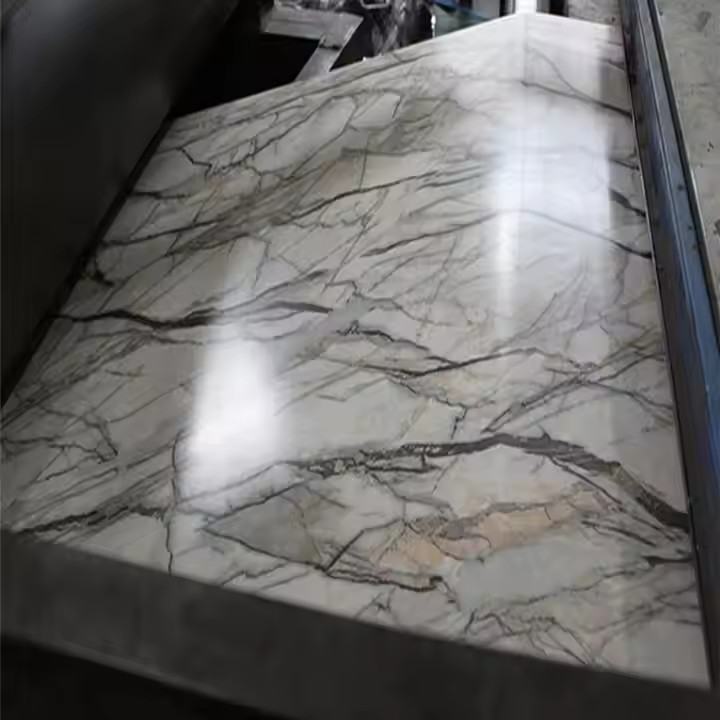 Marble Printech Steel Coils For Home Decor Wall Cladding And Architectural Projects