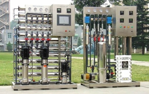 PLC EDI Plant Water Treatment , CNP Pump EDI Purified Water System