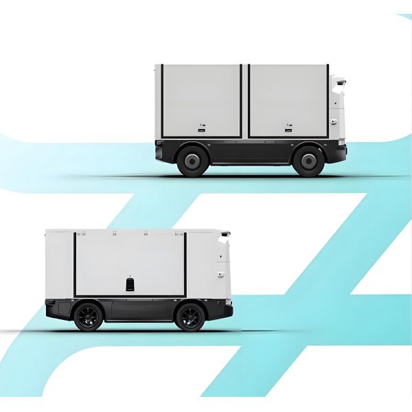 NEWBASE Z8 Series Autonomous Robotic Van with 8m³ Cargo Box Volume 1500kg Load