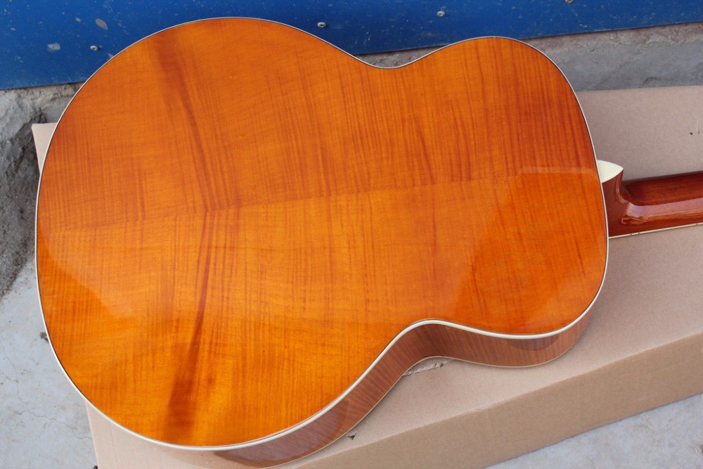 12 strings blond acoustic guitar TY 12 strings 814 acoustic electric guitar round body 814ce guitar