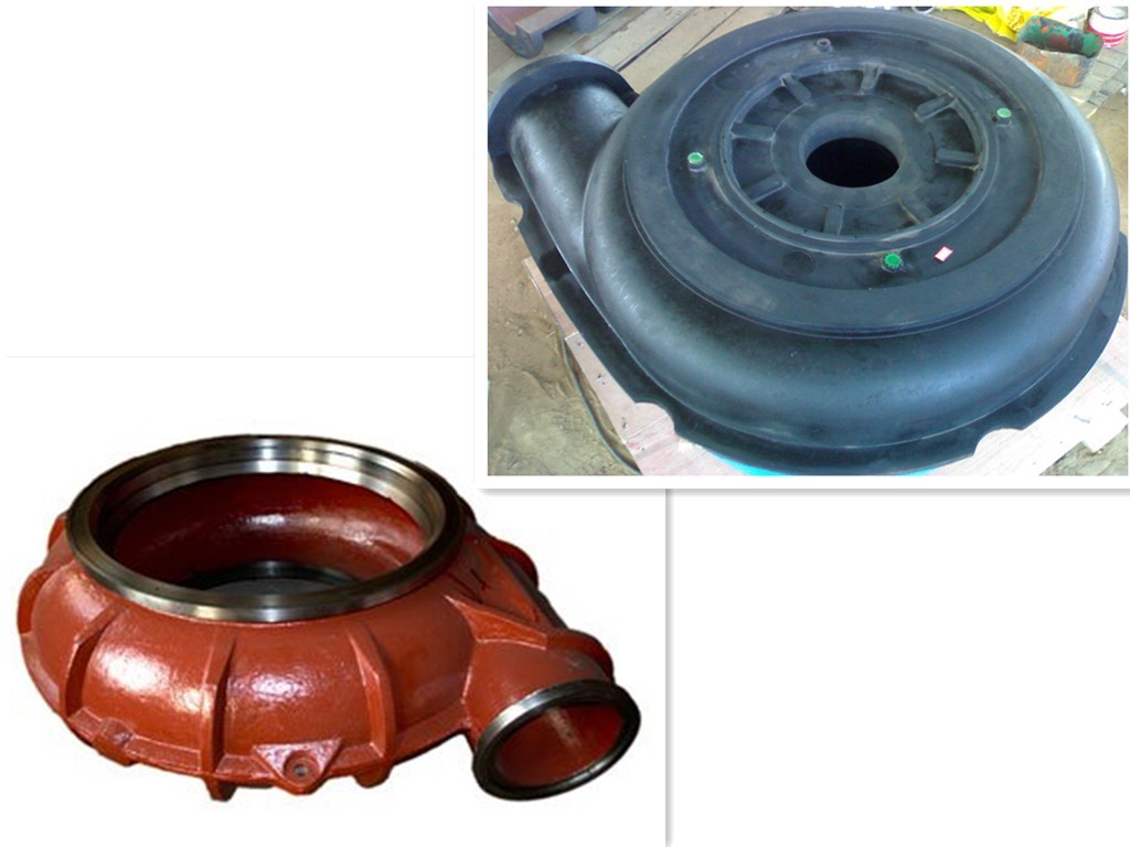 High Chrome Mining Slurry Pump Parts Electrical Motor / Diesel Engine Power Driver