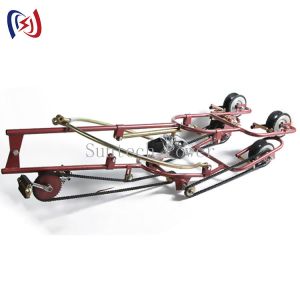 4 Bundle Overhead Power Line Aluminium Alloy Aerial Trolley