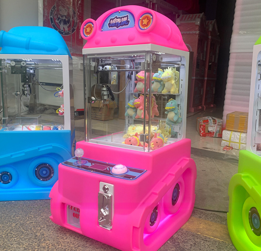 Customized Coin Operated Vending Game Machine For Fun City OEM Welcomed