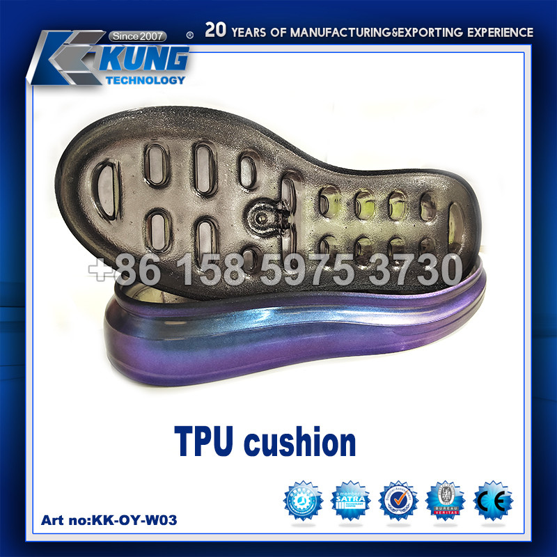 Breathable TPU Cushion Insoles For Shoes Multi Function Waterproof