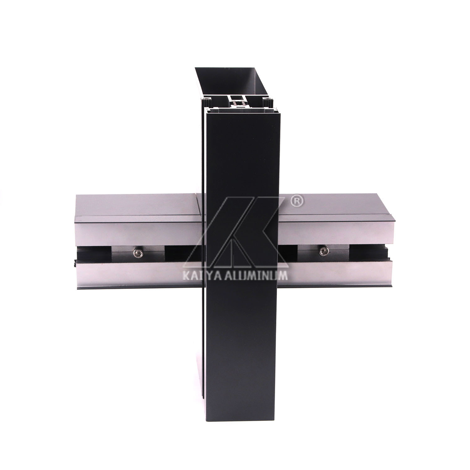 OEM Thermal break soundproof Curtain Wall Aluminum Profile For Glass Wall