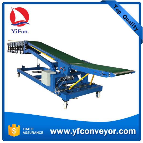 Quality Truck Loading and unloading conveyor with height adjustable for sale