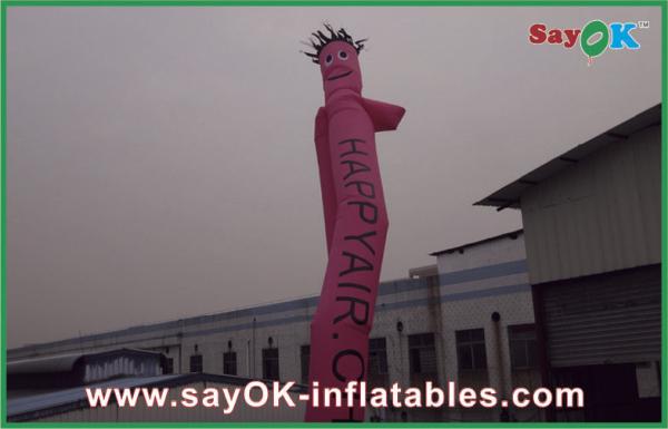 Dancing Air Man Waterproof Desktop Pink Inflatable Air Dancer For Outdoor