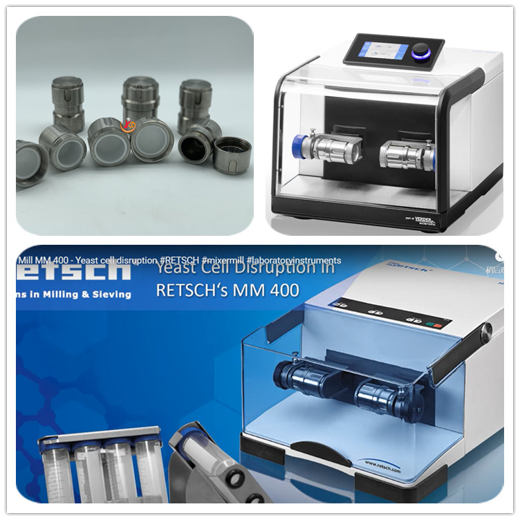 Zirconium Grinding Jar for Retsch MM 25ml 35ml Capacity