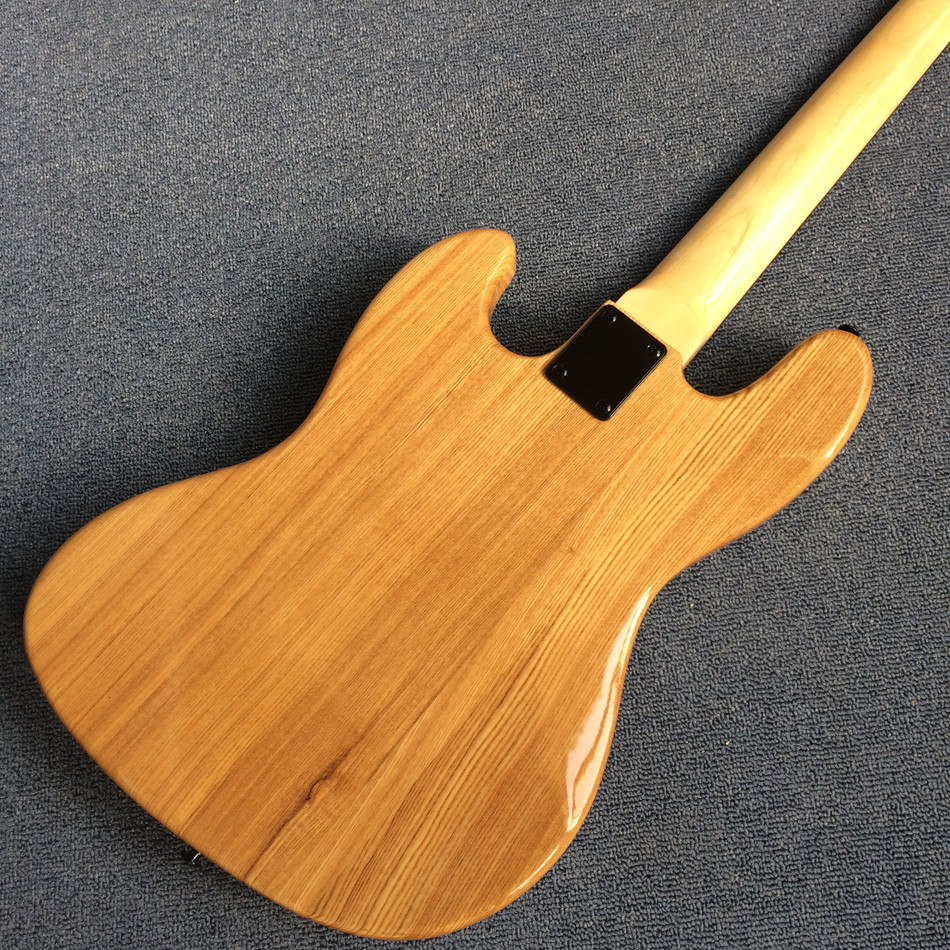 New style high quality custom 5 string bass guitar,Ebony Fingerboard,Elm guitar
