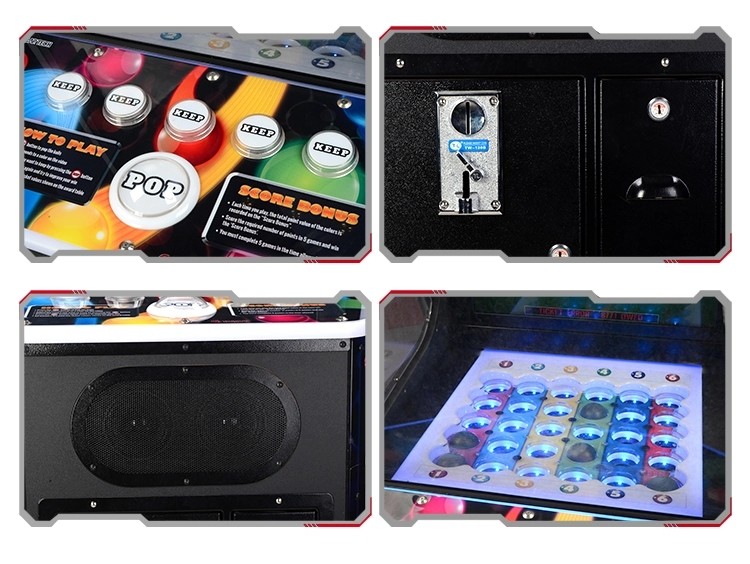 Lucky Entertainment Lottery Ticket Vending Machine / Amusement Park Equipment