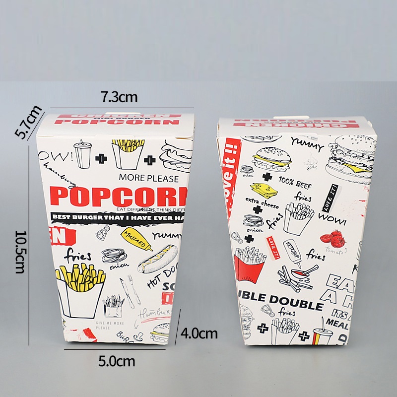 Disposable Paper Pizza Hamburger Fried Chicken Boxes For Takeaway Customized
