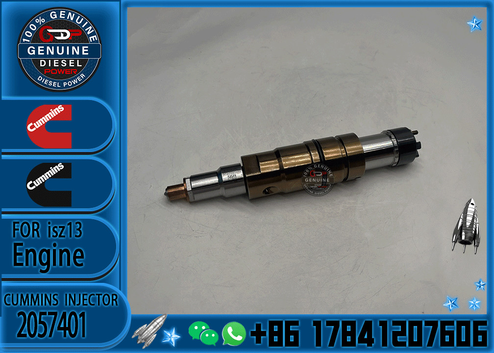 fuel injector 4928175 4984369 for CUMMINS ISX13 & DAF truck 2057401 2232307 172082155 170520117
