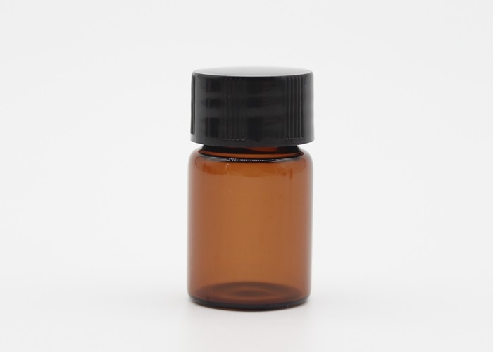 5ml Clear and Amber Small Dram Perfume Glass Vial Container Sampler