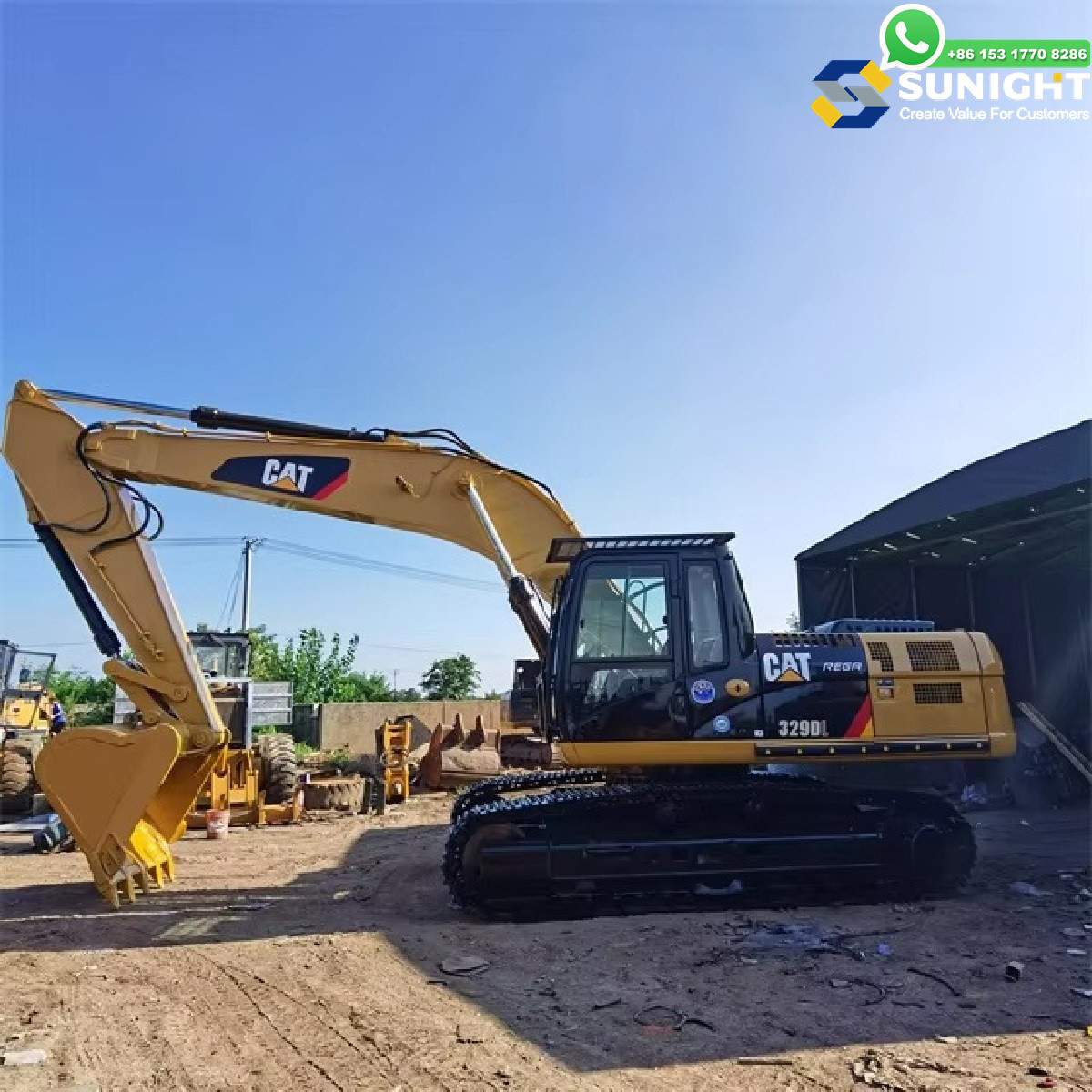 Second-hand Secondhand Excavadora Used Caterpillar Cat 320dl Cat320dl 320 Dl Excavator