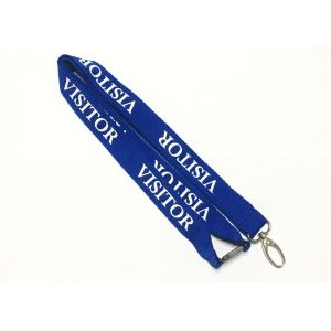  Egg Hook Safety Break Matched Custom Polyester Lanyards Polyester Material For Sports Manufactures