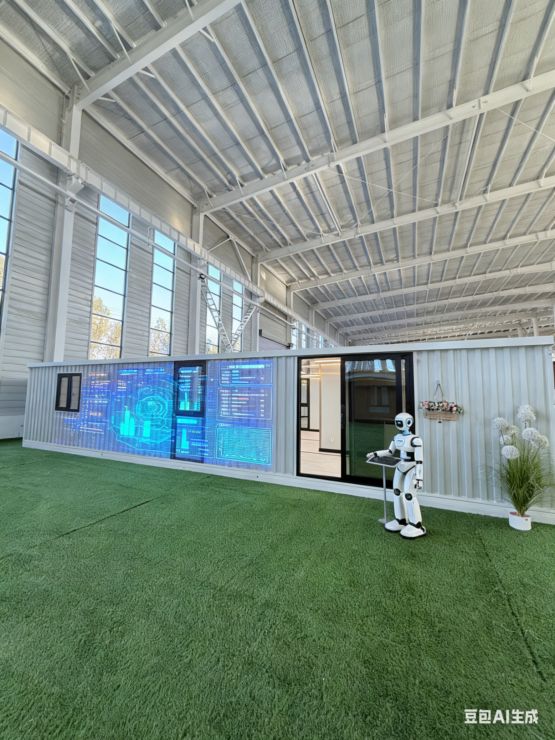  40ft Expandable Container Home with Internal Dimensions L11540 * W6060 * H2240 Mm, 18 Thick Fireproof Cement Fiber Floor, and Bull 30 * 30 Flat Lamp Manufactures