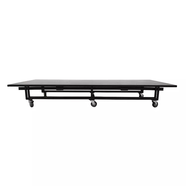 Lurking Type AGV Spare Parts Warehouse Shelf Racks With 6 wheels