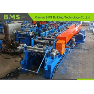  C Lip Channel Roll Forming Machine C Size Auto Change Hydraulic Punching Manufactures