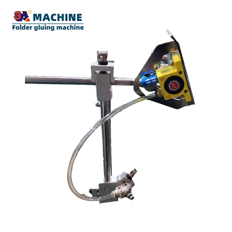 Long Service Life Automatic Box Folding Gluing Machine Accessories Box Pasting Machine