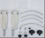 DAF Bus Brake Pads 0.35~0.45 Friction Coefficient Emark Certificate