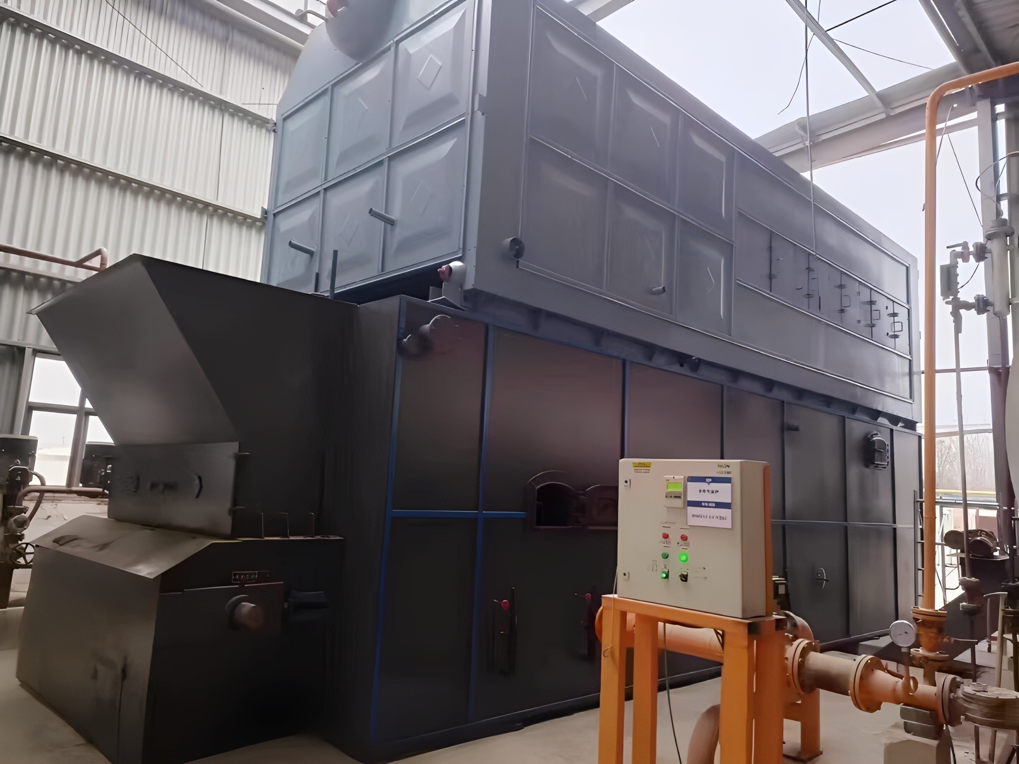 Easy Operation Single Drum Biomass Coal Fired Steam Boiler For Industrial
