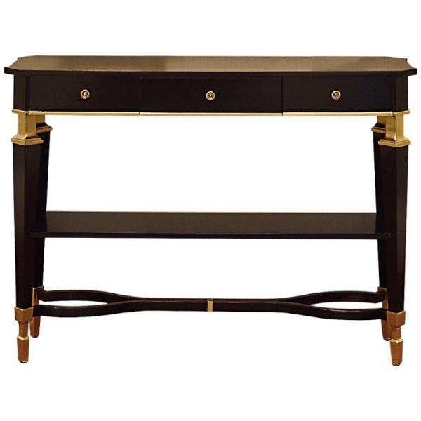 High end 5-star luxury competitive dark finish Wooden writing desk with antique
