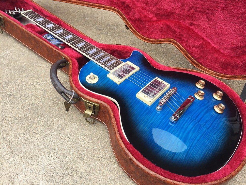 Unicorn "Vintage Standard" Honolulu LP Blue Electric Guitar