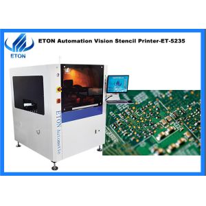 China Embedded Scale Automatic SMT Vision Stencil Printer PC control Programmable on sale