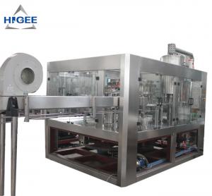 High Efficiency Carbonated Drink Filling Machine For Small PET Bottle 5800kg