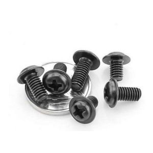 China Steel Cross Recessed Phillips Pan Head Machine Screw With Collar on sale